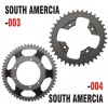 南美South America sprocket