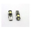 汽車燈 T10 5050 5SMD LED示寬燈 解碼